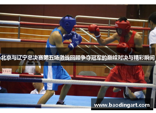 北京与辽宁总决赛第五场激战回顾争夺冠军的巅峰对决与精彩瞬间